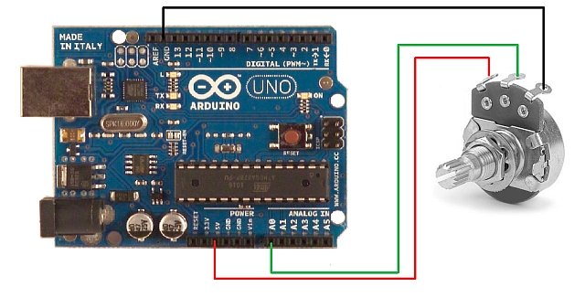conectando um potenciômetro ao Arduino